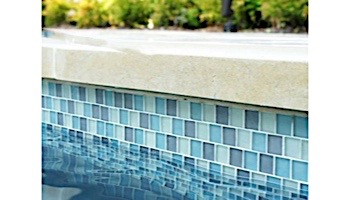 National Pool Tile Oceanscapes 1x1 Glass Tile | Surfside | OCN-SURFSIDE