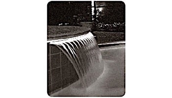 Next Step Savi Oasis Nova Fall 84" Waterfall 9" Lip 40' Fiber | OAWF-84-9-NF-40F