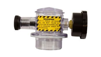 Pentair Manual Air Relief Body Assembly | 8" x 12" x 3.75" | Clear | 273564 273564Z