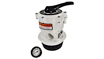 Pentair Tagelus Backwash Valve Kit for Top Mount Sand Filter | 1.5" V-Thread 6" Neck Size | 261124