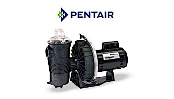 Pentair Challenger .75HP High Pressure Energy Efficient 3-Phase Pool Pump Full Rated 208V 230V 460V | 345290