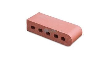 Pacific Clay Cored Bullnose Coping | 12" BKRT Rose Tan | 074501000