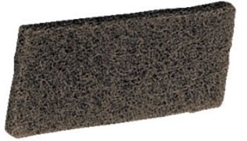 A&B Brush Mr. Scrubber Jr Replacement Pad | Brown Coarse | 8535
