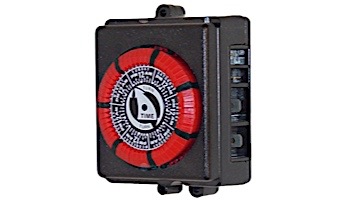 Intermatic Time Clock | 110V 20A 60HZ 7 Day 4 Lug Red | PB873-RED