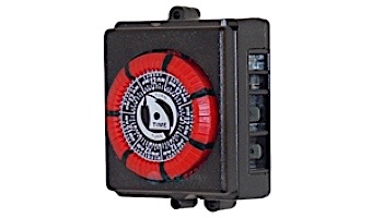 Intermatic Time Clock | 110V 20A 60HZ 7 Day 4 Lug Red | PB873-RED