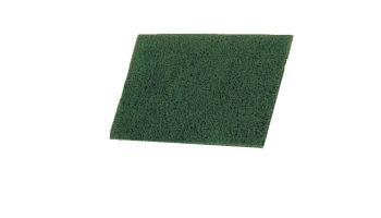 A&B Brush Scouring Pad | 6" x 9-1/2" | Green | 8541