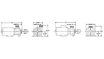 Aqua-Flo Flo-Master FMHP | Side Discharge | Single Speed 1HP 115V | 02010000-1010