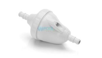 Polaris Back-Up Valve Acorn Style | 180-280-380 | White | G52