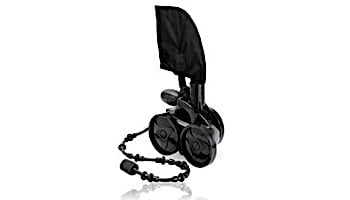 Polaris Vac-Sweep 360 Black Max In Ground Pressure Side Pool Cleaner | Includes Hose and Back-up Valve | F1B