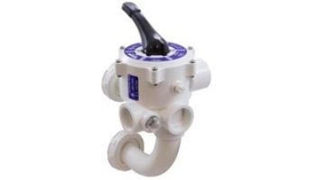 Praher Plastics 1.5" ABS Pre-Plumbed Side Mount Multiport Valve | SM1-PP2