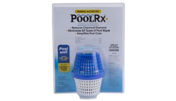 PoolRx Mineral Algaecide Pool Unit Blue-White with Silver | 331001