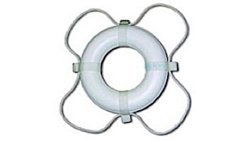 Poolstyle 24" Blue/White Decorative Ring Buoy | PS373 | 373