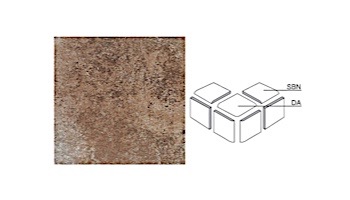 National Pool Tile Dakota Series Pool Tile | Wheat 3x3 SBN | DK355 SBN