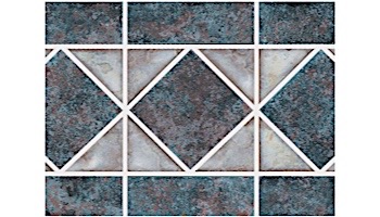 National Pool Tile Dakota Series | Rustic Brick | DKB354