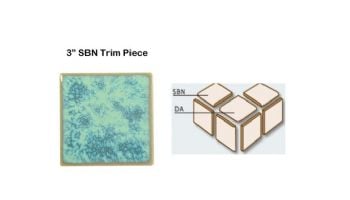 National Pool Tile Harmony 3" Trim Serie | Pacific Blue | HS341 SBN
