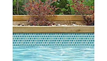National Pool Tile Harmony 1x1 Series | Olive Blue | MK1331