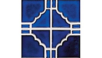 National Pool Tile Moonbeam Series  Cobalt Blue