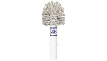 A&B Brush White Nylon Bristle Corner Brush | 6500