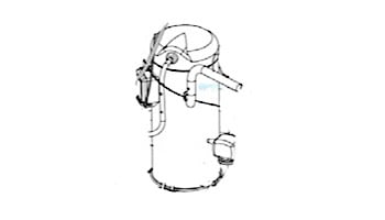 Pentair Compressor Scroll Assembly ZP70 REPL | 473735Z