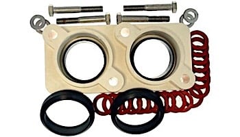 Pentair Minimax Plus Quick Flange Adapter Kit for 2" Slip Connections | 075284