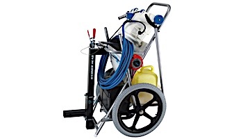 Power Vac Large Service Cart with Trailer Mount | 038-D