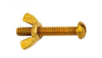 Pentair #155 Brass Bolt and Wing Nut | R221156