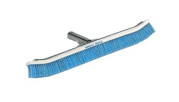 Pentair Pool Brush | 18" | Metal Back | White Nylon & Stainless Steel Bristles | R111358