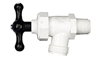 Pentair Rainbow Chlorinator Hose Bib with T-Handle 1/2" PVC | R175009