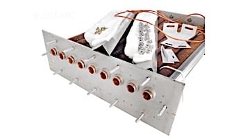 Raypak Hat Exchanger Tube Bundle Copper 265A/265B for Heater with Polymer Headers | 006709F