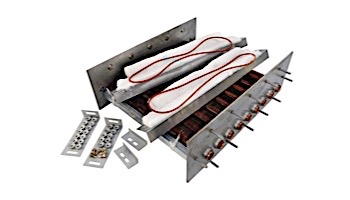 Raypak Heat Exchanger Tube Bundle Copper 185A/185B for Heaters with Polymer Headers | 006708F