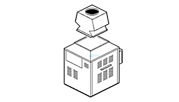 Raypak Commercial Indoor Drafthood for Raytherm P724 | 001459