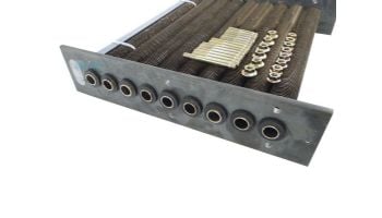 Raypak ASME Heat Exchanger Tube Bundle | Cupro Nickel 266A | 010369F