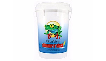 ClearView Shimmer-N Shock Granular Chlorine DiChlor | 50 LB | CVDB050
