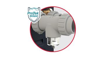 Raypak Digital ASME Natural Gas Commercial Swimming Pool Heater | 399K BTU | Altitude 6000-8999 Ft | C-R406A-EN-C 009857 | B-R406A-EN-C #52 017382