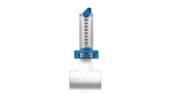 Rola-Chem 6" PVC Vertical Mount Flowmeter