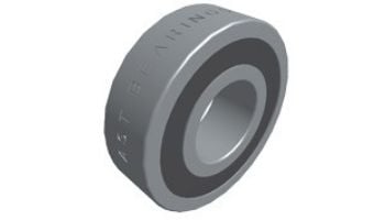 AST Single Row Deep Groove Sealed Ball Bearing | 20mm Bore Dia x 47mm OD | 62042RS