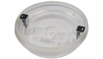 Pour-A-Lid 10" Round Pool Skimmer Cover For New Construction | Frosted | 201 PAL CLEAR