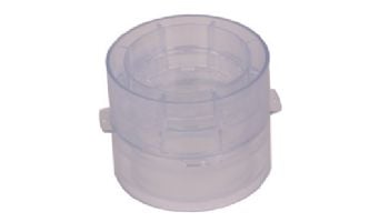 Pour-A-Lid 4" Round Deck Drain Cover | Clear | DC401 CLR