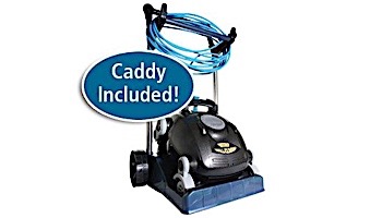 Smart Pool Wall Climber Robotic Pool Cleaner | Complete with 60ft Cord and Caddy | NC51