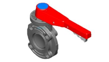 Spears 722313-030 Valve 3" PVC Butterfly EPDM | 722311-030