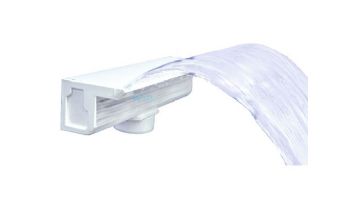 Natural Wonders Arch Waterfall 12" with 1" Lip Back Port | White | 25577-150-000