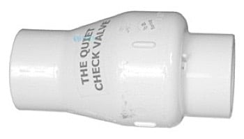 SuperPro Swing-Spring White Check Valve .5lb SlipxSlip 1" | 0821-10