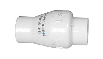 SuperPro Swing-Spring White Check Valve .5lb SlipxSlip 1.5" | 0821-15