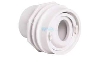 Color Match Pool Fittings 1 1/2" Flush Mount Return Fitting | White | FM301WB-A