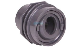 Color Match Pool Fittings 1 1/2" Flush Mount Return Fitting | Dark Gray | FM305WB-A