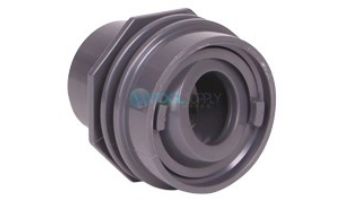 Color Match Pool Fittings 1 1/2" Flush Mount Return Fitting | Dark Gray | FM305WB-A
