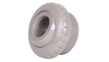 Color Match Pool Fittings 1-1/2" MPT Eyeball Fitting | Light Gray | TEF03-15