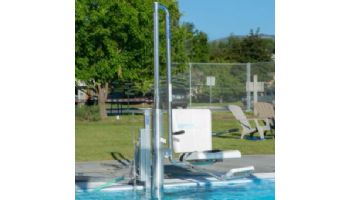 Spectrum Aquatics WP400 Lolo ADA Pool Lift | 400 lbs Capacity 180 Degrees Rotation 55 PSI | Anchor Not Included | 27550 | 26285