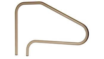 SR Smith 48" Center Grab 4 Bend Sealed Steel Rail | Taupe Color | 304 Grade | .049 Wall Residential | DMS-101A-VT