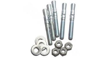 SR Smith 5" Bolt Kit for Mounting Residential Diving Boards | 67-209-910-SS